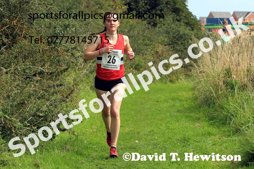 Senior Women, Farringdon Cross Country Relays, Sunderland.  Photo: David T. Hewitson/Sports for All Pics